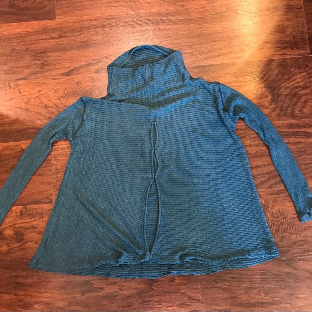 Free People Lover Rib Split Back Pullover - Picture 8 of 8